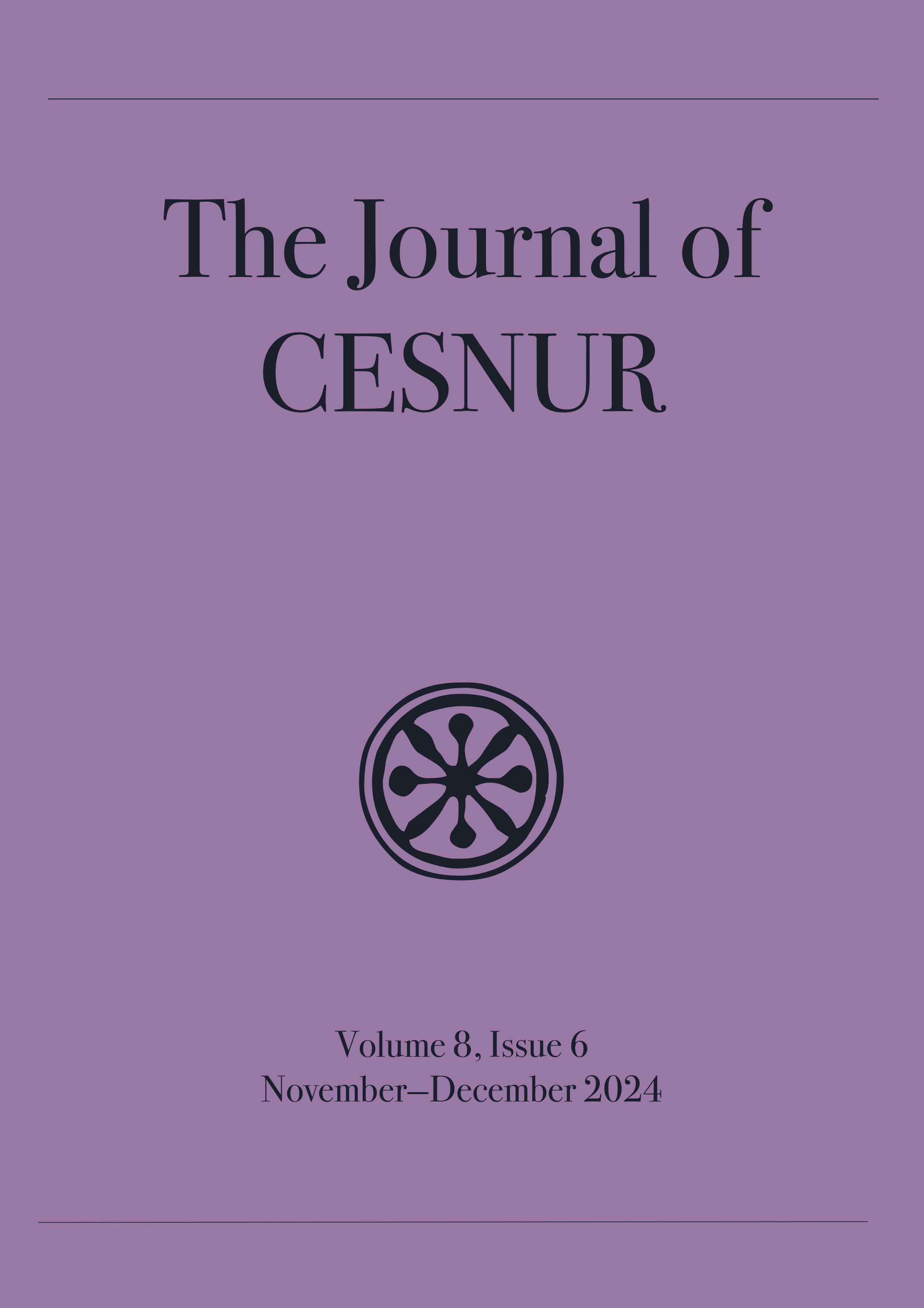 The Journal of Cesnur Volume 8 Issue 6 cover